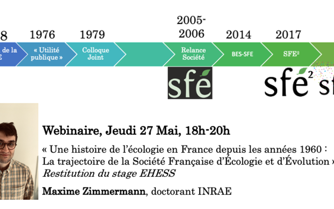 Invitation à la restitution des travaux de Mr Maxime Zimmermann